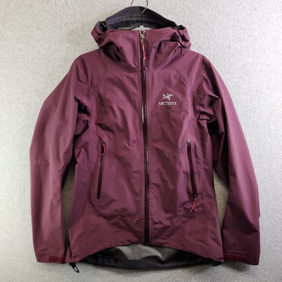 Arc'teryx Jackets & Blazers - Arcteryx Jacket Womens M Burgundy Bets SL Waterproof Windproof Climbing Hike